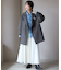 souple wool ダブルフェイスミドルコート