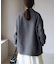 souple wool ダブルフェイスミドルコート