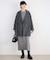 souple wool ダブルフェイスミドルコート