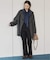 souple wool ダブルフェイスミドルコート