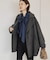 souple wool ダブルフェイスミドルコート