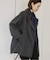 souple wool ダブルフェイスミドルコート