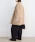 souple wool ダブルフェイスミドルコート