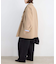 souple wool ダブルフェイスミドルコート