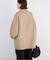 souple wool ダブルフェイスミドルコート