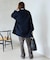 souple wool ダブルフェイスミドルコート