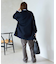 souple wool ダブルフェイスミドルコート