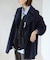 souple wool ダブルフェイスミドルコート