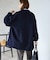 souple wool ダブルフェイスミドルコート