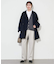 souple wool ダブルフェイスミドルコート