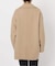 souple wool ダブルフェイスミドルコート