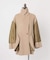 souple wool ダブルフェイスミドルコート