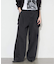 《4サイズ展開》LEDENIM BLUR TUCK TROUSERデニム