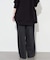 《4サイズ展開》LEDENIM BLUR TUCK TROUSERデニム