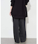 《4サイズ展開》LEDENIM BLUR TUCK TROUSERデニム