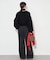 《4サイズ展開》LEDENIM BLUR TUCK TROUSERデニム