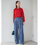 《4サイズ展開》LEDENIM BLUR TUCK TROUSERデニム