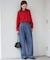 《4サイズ展開》LEDENIM BLUR TUCK TROUSERデニム