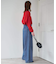 《4サイズ展開》LEDENIM BLUR TUCK TROUSERデニム