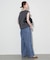 《4サイズ展開》LEDENIM BLUR TUCK TROUSERデニム