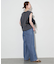 《4サイズ展開》LEDENIM BLUR TUCK TROUSERデニム