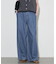 《4サイズ展開》LEDENIM BLUR TUCK TROUSERデニム