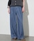 《4サイズ展開》LEDENIM BLUR TUCK TROUSERデニム