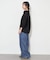 《4サイズ展開》LEDENIM BLUR TUCK TROUSERデニム