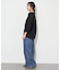 《4サイズ展開》LEDENIM BLUR TUCK TROUSERデニム