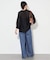 《4サイズ展開》LEDENIM BLUR TUCK TROUSERデニム