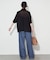 《4サイズ展開》LEDENIM BLUR TUCK TROUSERデニム