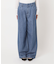 《4サイズ展開》LEDENIM BLUR TUCK TROUSERデニム
