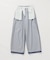 《4サイズ展開》LEDENIM BLUR TUCK TROUSERデニム