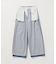《4サイズ展開》LEDENIM BLUR TUCK TROUSERデニム