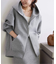 《WEB限定カラー有り》ボリュームジップアップフーディー
