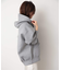 《WEB限定カラー有り》ボリュームジップアップフーディー