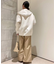 《WEB限定カラー有り》ボリュームジップアップフーディー