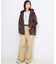 《WEB限定カラー有り》ボリュームジップアップフーディー