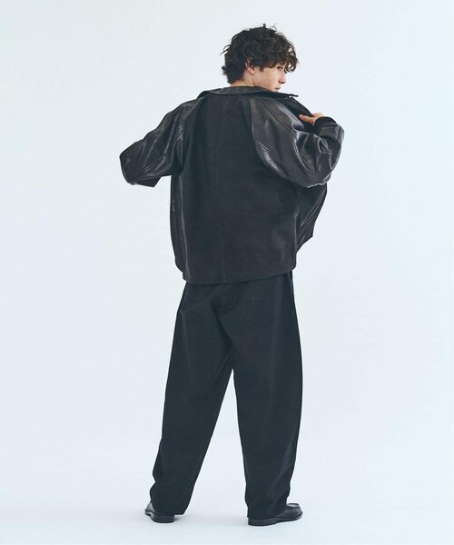 再値下げ！美品♡スクーカム♡レザーブルゾン レザー特集｜別注SKOOKUMと新作ブルゾン。“特別”と“日常”の2択。｜417