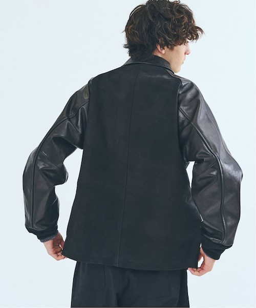 再値下げ！美品♡スクーカム♡レザーブルゾン SKOOKUM / スクーカム】417別注 Leather AWARDブルゾン｜フォー