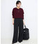《WEBのみ4サイズ展開》TRワイドトラウザー