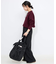 《WEBのみ4サイズ展開》TRワイドトラウザー