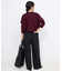 《WEBのみ4サイズ展開》TRワイドトラウザー