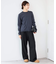 《WEBのみ4サイズ展開》TRワイドトラウザー