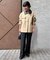 《WEBのみ4サイズ展開》TRワイドトラウザー