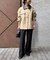 《WEBのみ4サイズ展開》TRワイドトラウザー