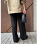 《WEBのみ4サイズ展開》TRワイドトラウザー