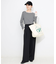 《WEBのみ4サイズ展開》TRワイドトラウザー
