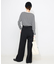 《WEBのみ4サイズ展開》TRワイドトラウザー