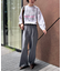 《WEBのみ4サイズ展開》TRワイドトラウザー